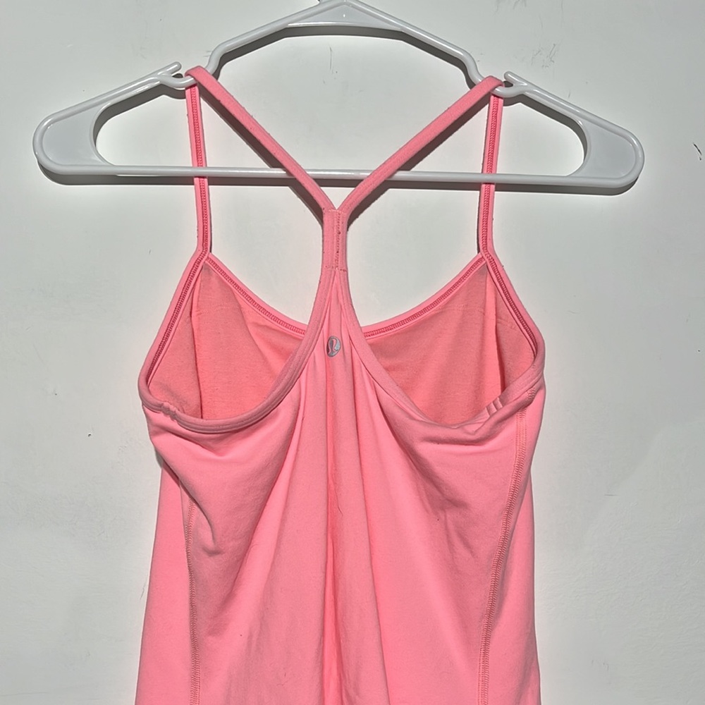 Lululemon Power Y Tank Flash Light Size 6 - Picture 8 of 10